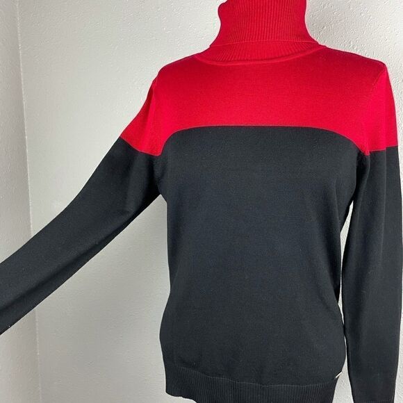 NWOT Calvin Klein Turtleneck Sweater - Picture 5 of 8